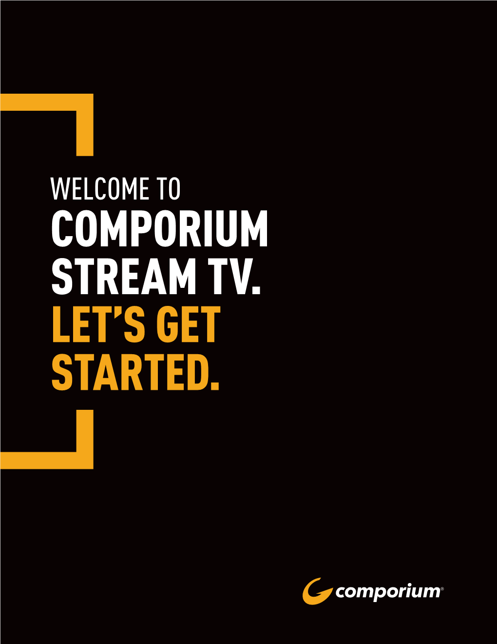 Stream TV Welcome