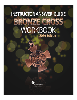 Bronze Cross Workbook Instructor Answer Guide