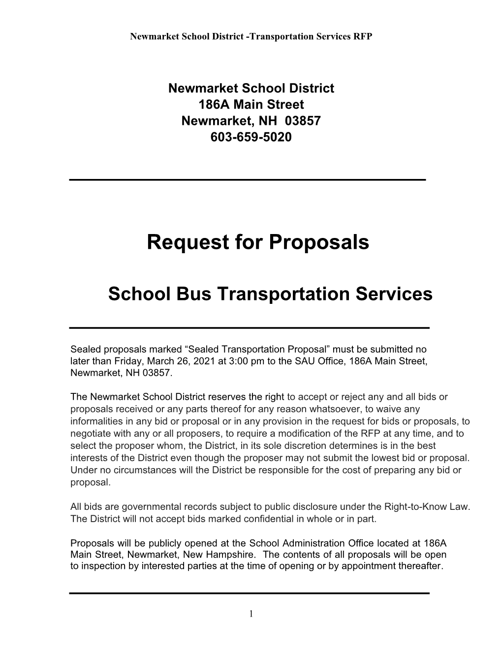 FINAL Transportation RFP 2021