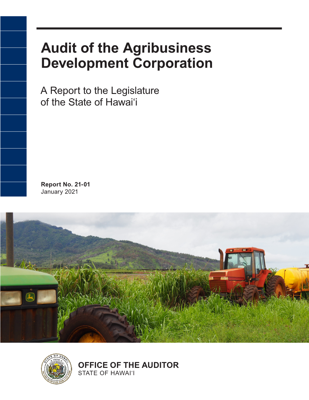 Audit of the Agribusiness Development Corporation