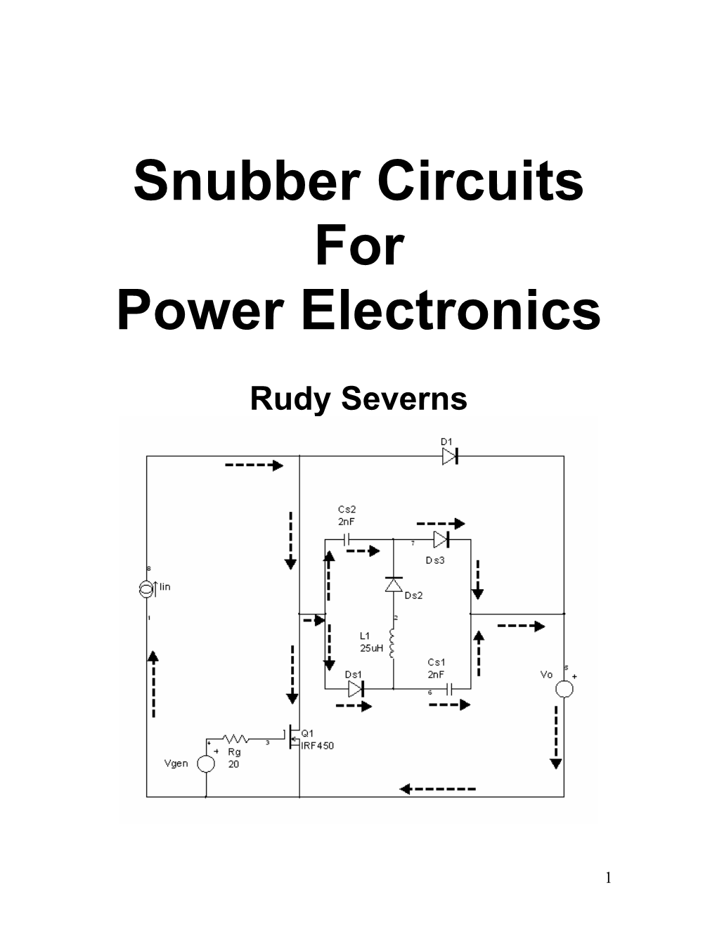 RC Snubber Circuits