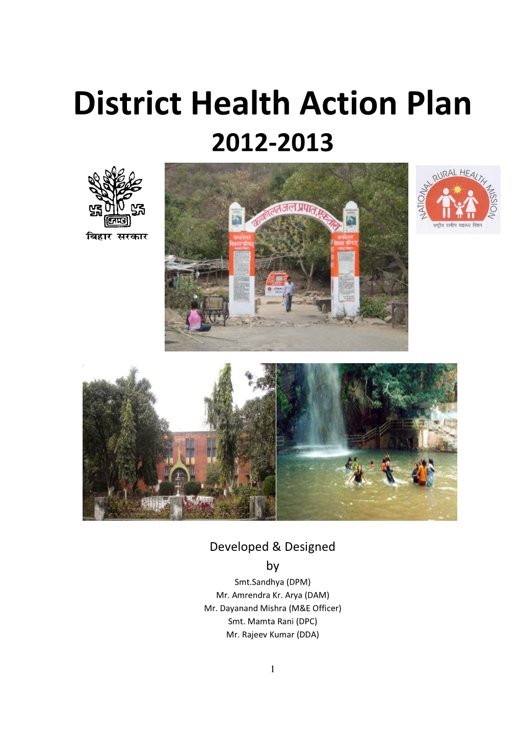 District Health Action Plan 2012-2013