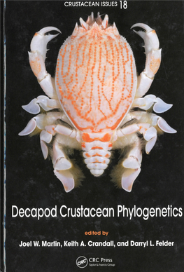 Decapod Crustacean Phylogenetics