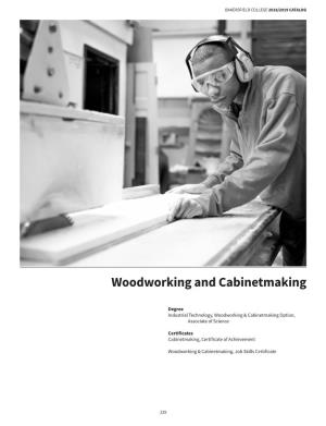 Woodworking and Cabinetmaking Programs | Bakersfield College