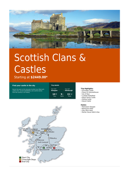Scottish Clans & Castles