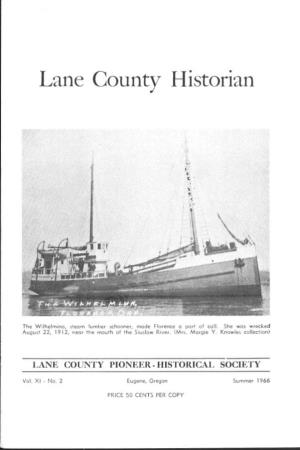 Lane County Historian