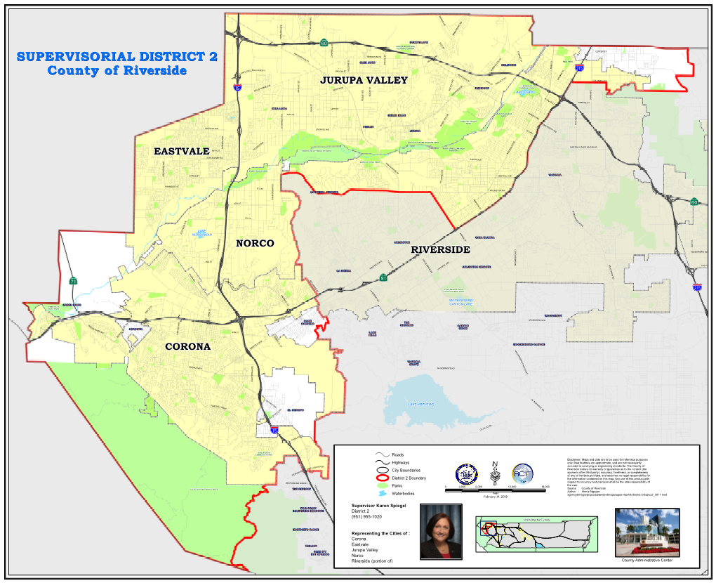 SUPERVISORIAL DISTRICT 2 County of Riverside