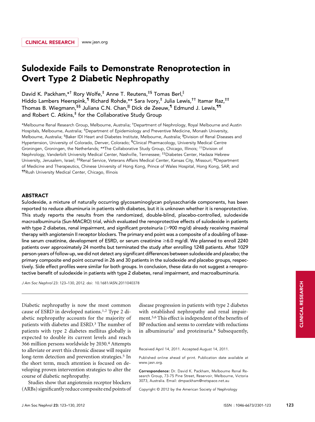 View of These Earlier Experiences with Sulodexide, It Is Figure 2