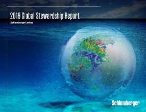 2019 Global Stewardship Report Schlumberger Limited Contents