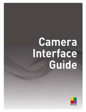 Camera Interfacing Guide