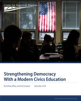 Strengthening Democracy with a Modern Civics Education