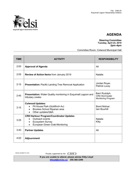 2019-04-23 ELSI Agenda