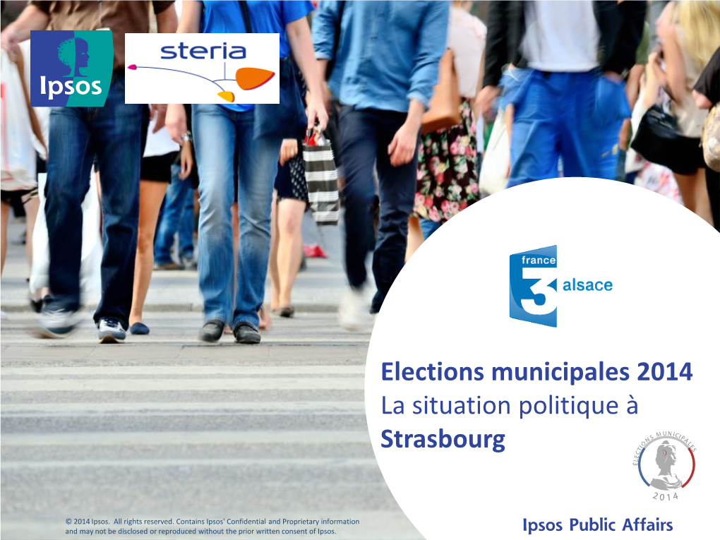 Elections Municipales 2014 La Situation Politique À Strasbourg