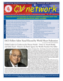 IACS Fellow Salim Yusuf Elected by World Heart Federation .1 Coca-Cola Fights Obesity
