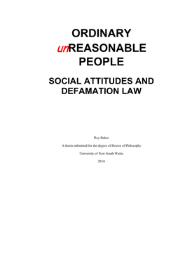 In Defamation Law’ (2003) 22.4 Communications Law Bulletin, 20 - 23;