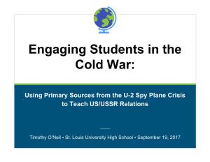 Engaging Students in the Cold War