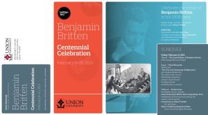 Benjamin Britten in His 100Th Year