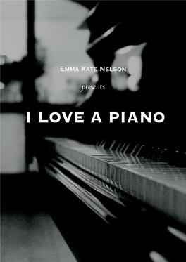 I Love a Piano I Love a Piano