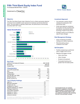 Fifth Third Bank Equity Index Fund for Employee Benefit Plans - Class B