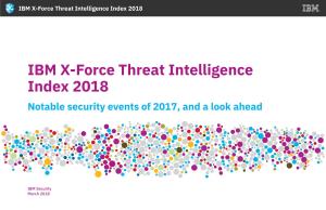 IBM X-Force Threat Intelligence Index 2018