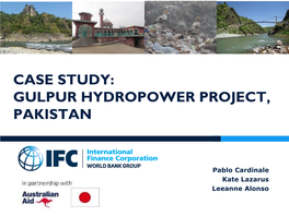 Gulpur Hydropower Project, Pakistan