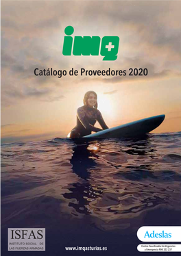 Cuadro Médico Adeslas ISFAS Asturias 2020