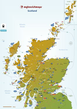 Tourist Map of Scotland