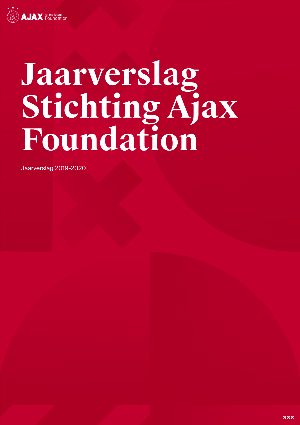 Jaarverslag 2019-2020 Inhoud