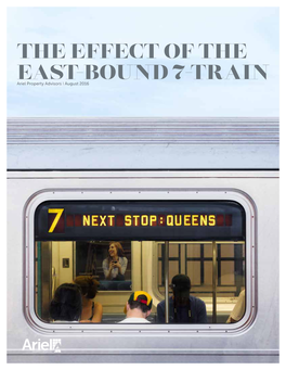 The Effect of the East-Bound 7-Train