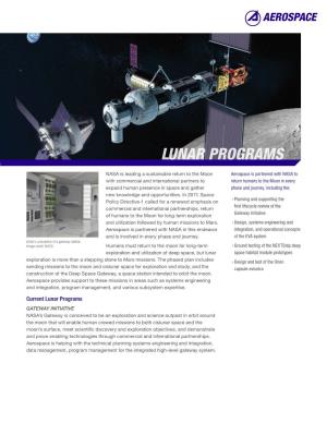 Lunar Programs