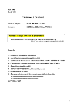 Tribunale Di Udine