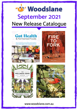 September 2021 New Release Catalogue