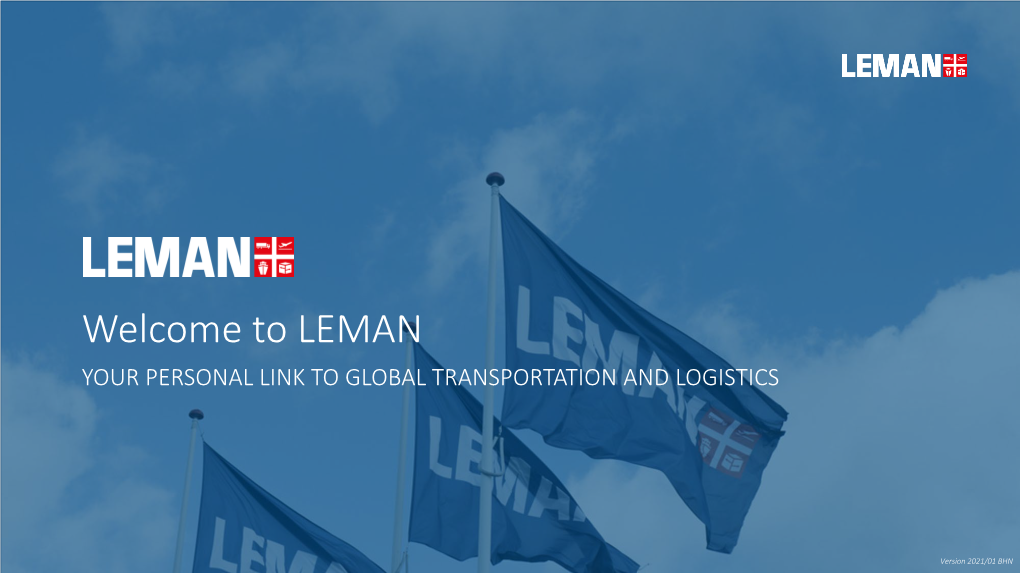 Your Personal Link to Global Transportation and Logistics