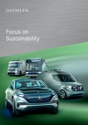 Focus on Sustainability COM/IC, March 2017 COM/IC, 02 Sustainability Performance 2016