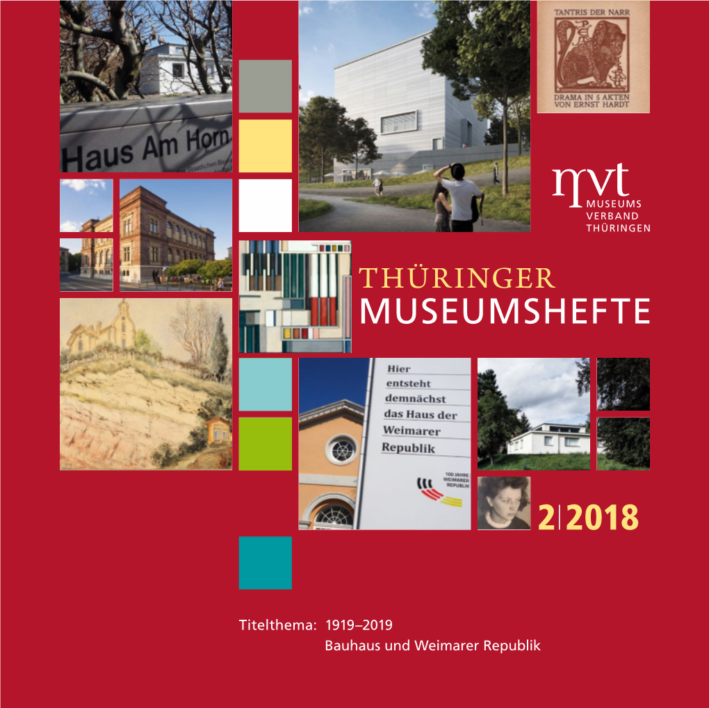 Thüringer MUSEUMSHEFTE