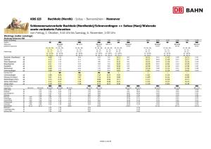 Soltau – Bennemühlen – Hannover Schienenersatzverkehr Buchholz
