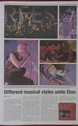 ^ C 10 Different Musical Styles Unite Elon &gt;