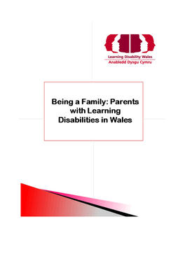 Being a Family: Parents with Learning Disabilities in Wales