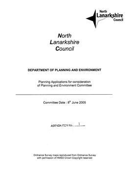 Planning Applications 8/6/05