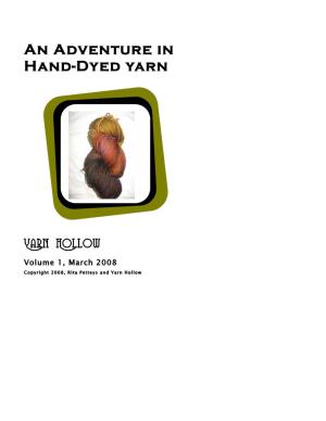 An Adventure in Hand-Dyed Yarn