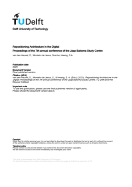 JBSC 2020 Proceedings 1.Pdf