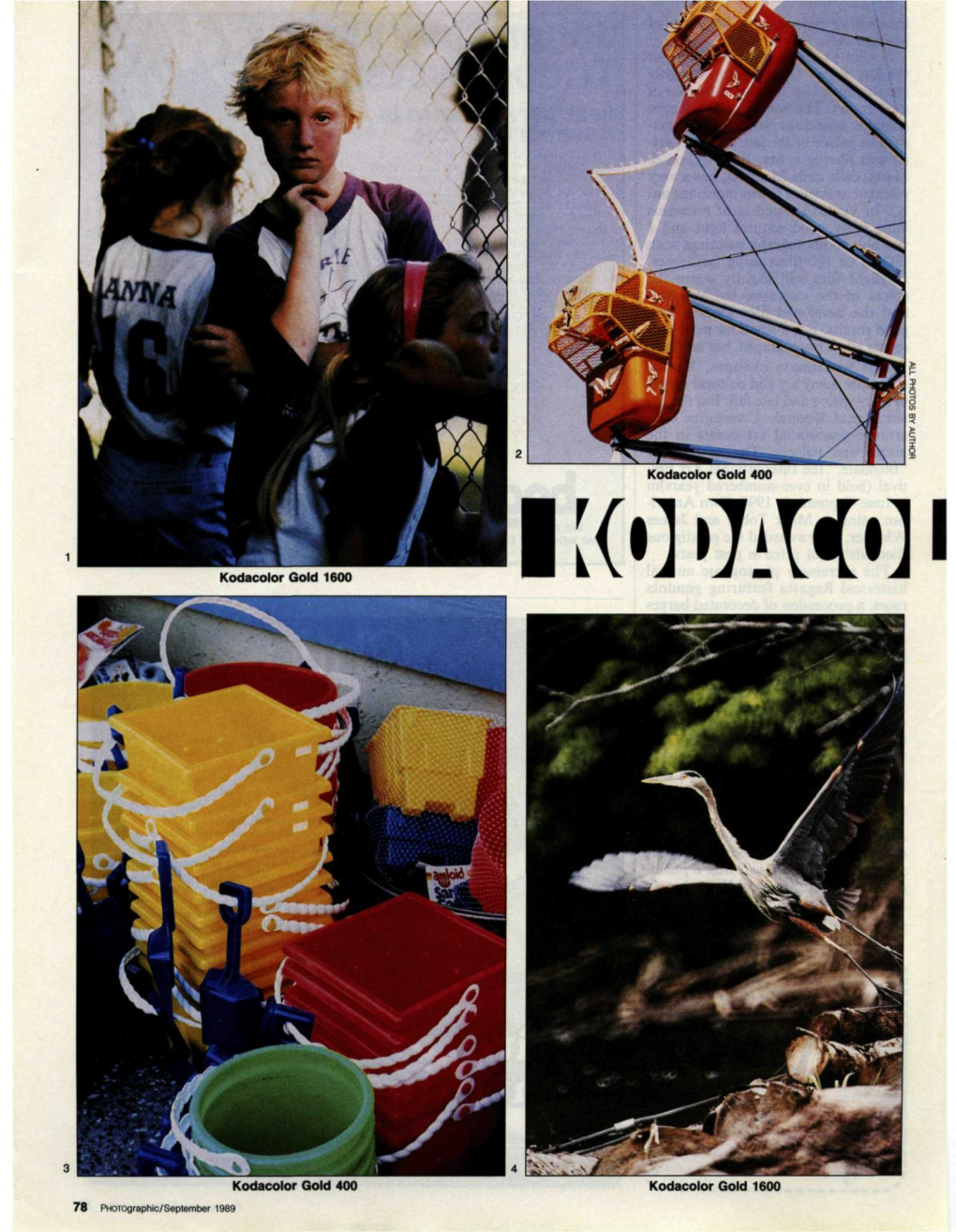 Kodacolor Gold Films