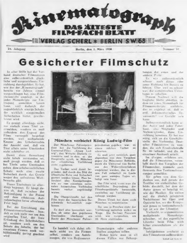 Der Kinematograph (March 1930)