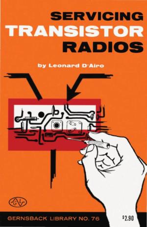 The Transistor Radio 43 Typical Transistor Radio