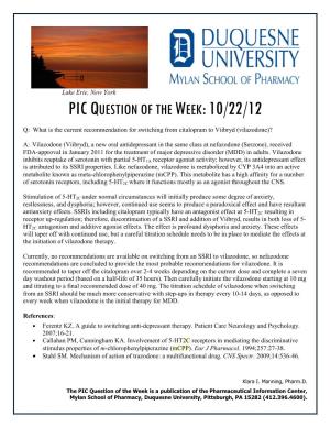 Picquestion of the Week:10/22/12