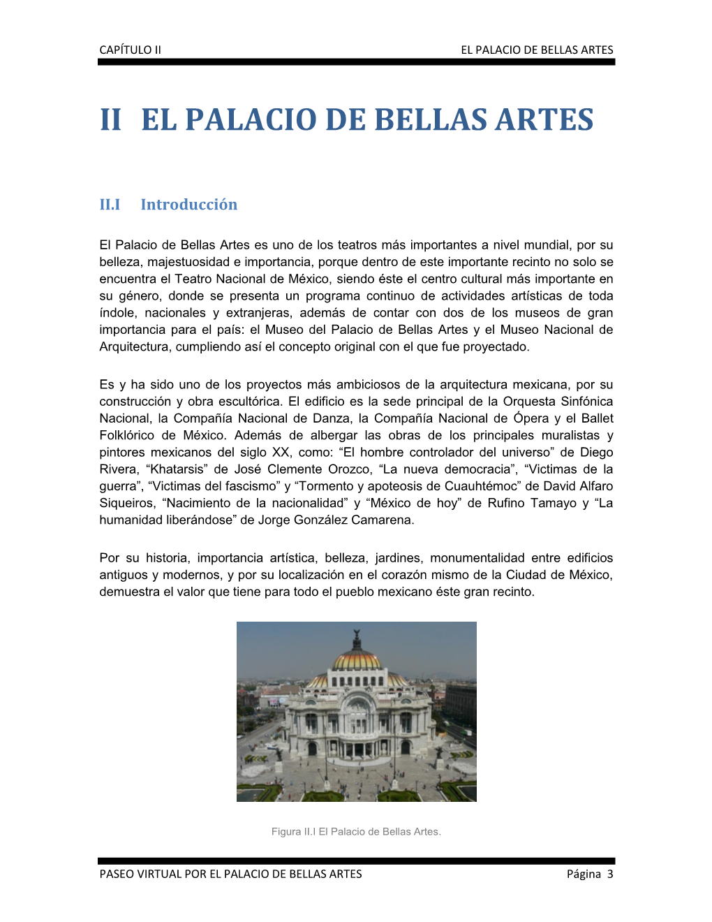 Ii El Palacio De Bellas Artes