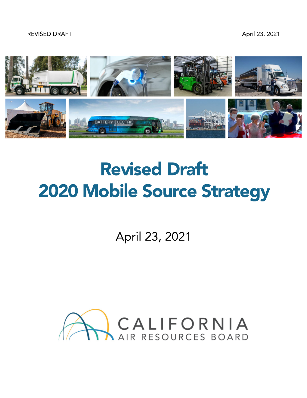 Revised Draft 2020 Mobile Source Strategy