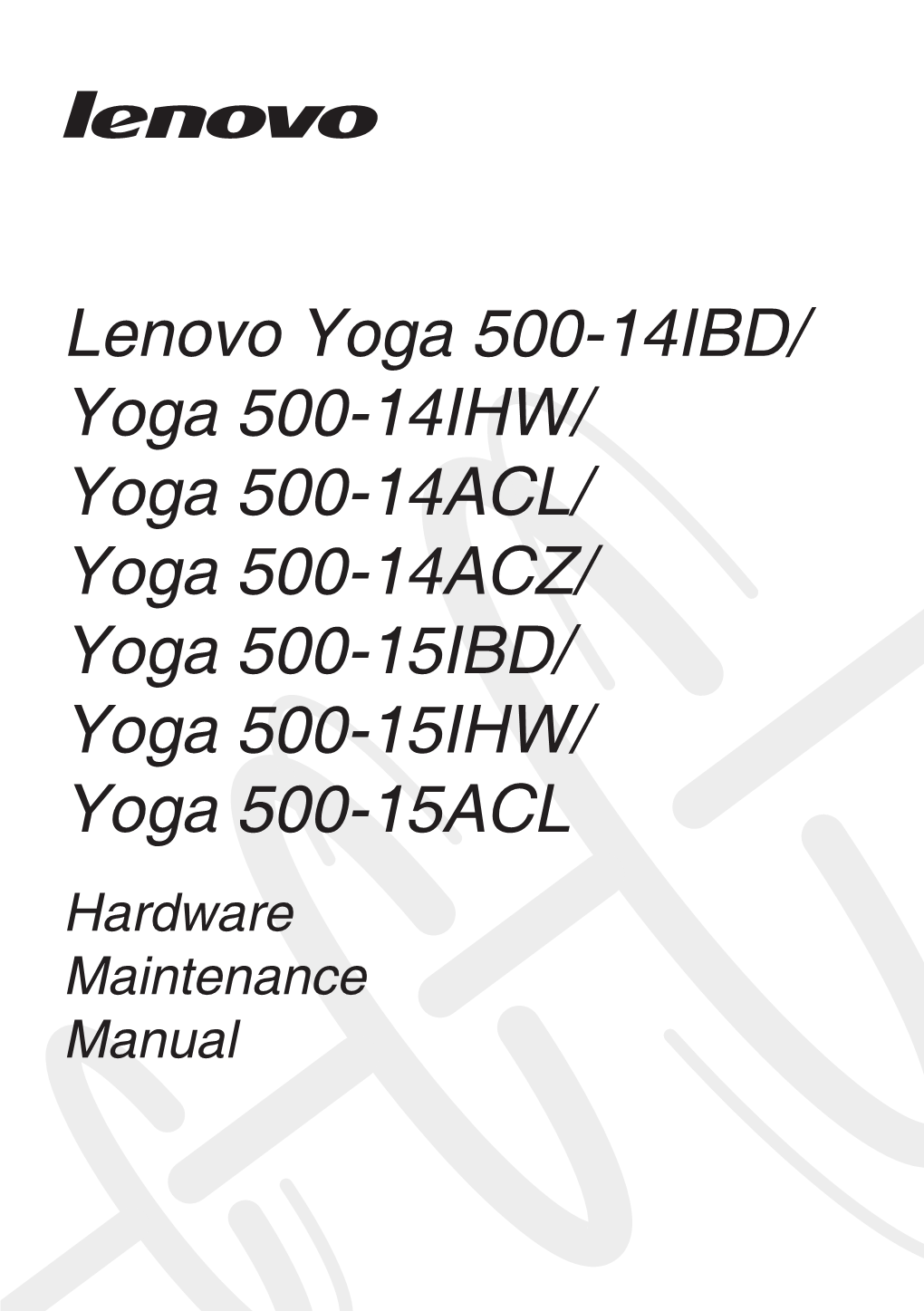 Lenovo Yoga 500-14IBD