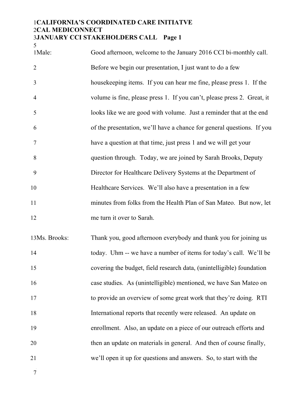 California S Coordinated Care Initiatve