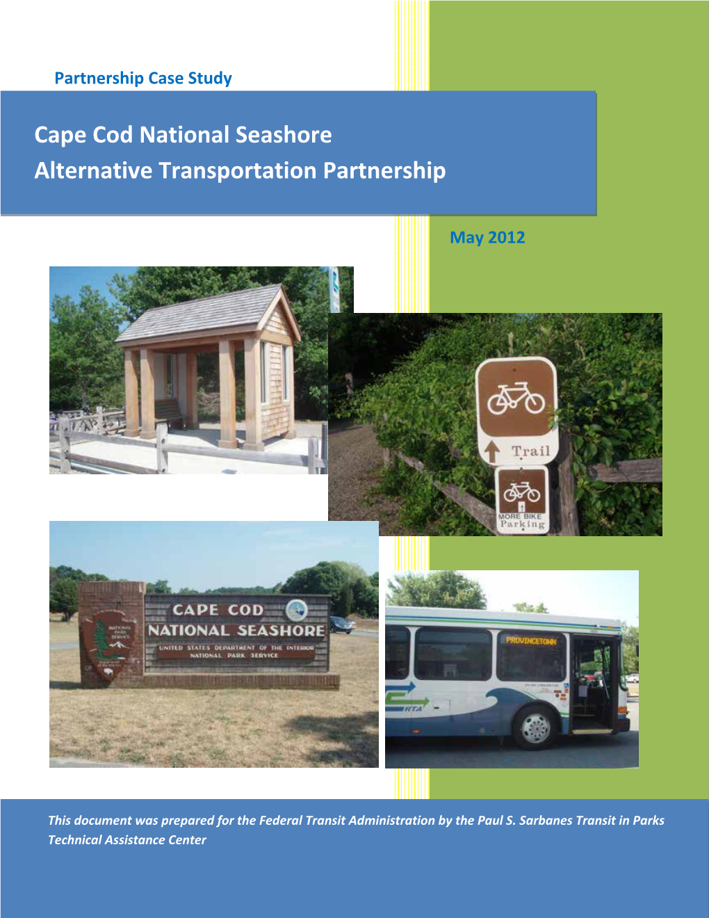 Cape Cod National Seashore Alternative Transportation Partnership